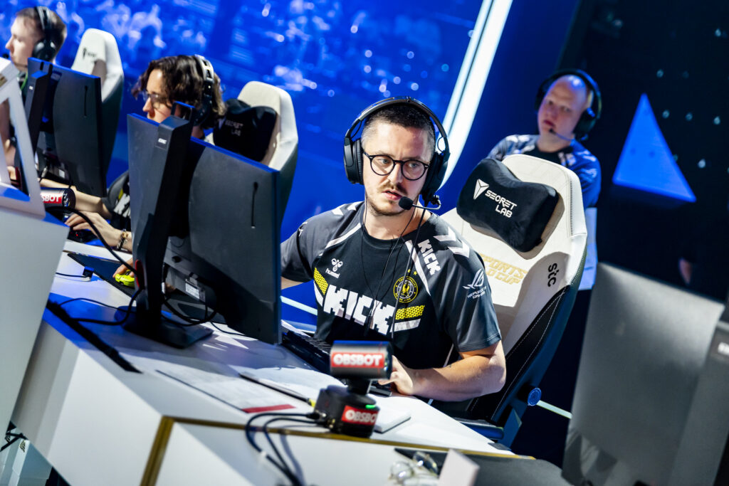 It’s a photo of the CS2 Team Vitality at the Counter-Strike 2 Esports World Cup.