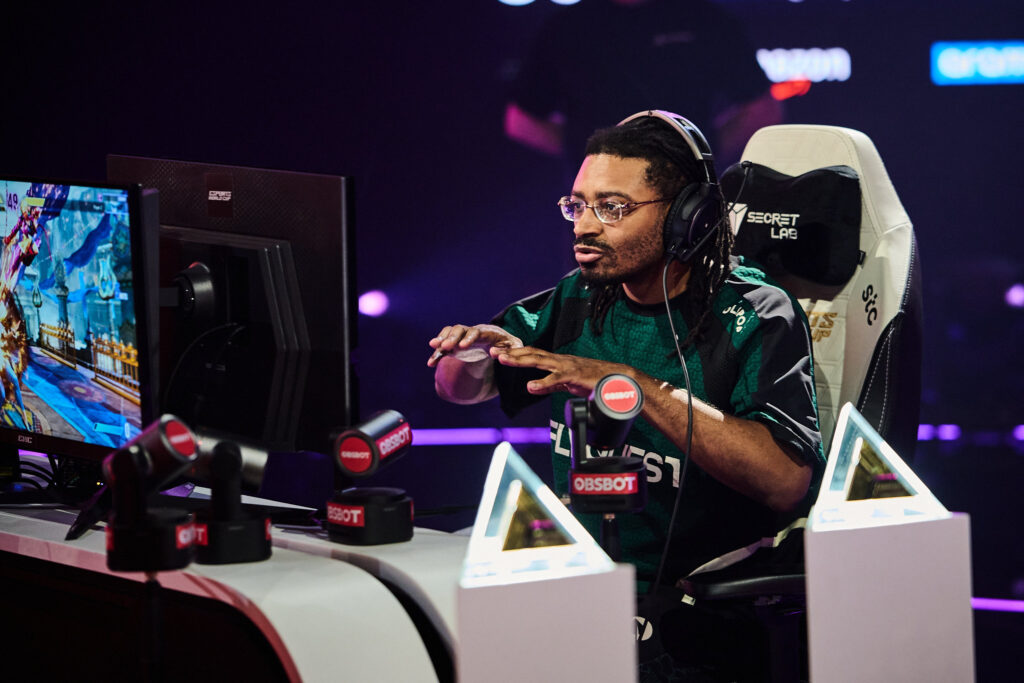 The Street Fighter 6 player Punk at the Esports World Cup 2025 - photo.