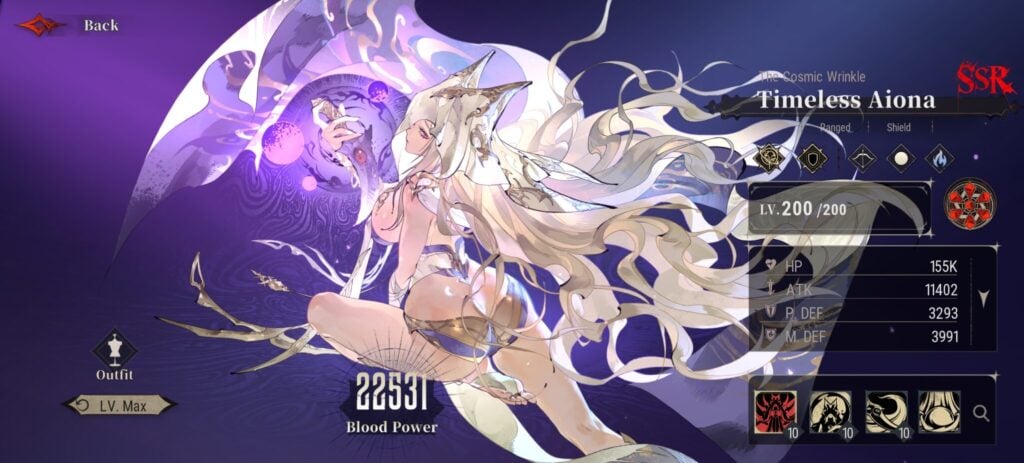 Silver and Blood - Timeless Aiona