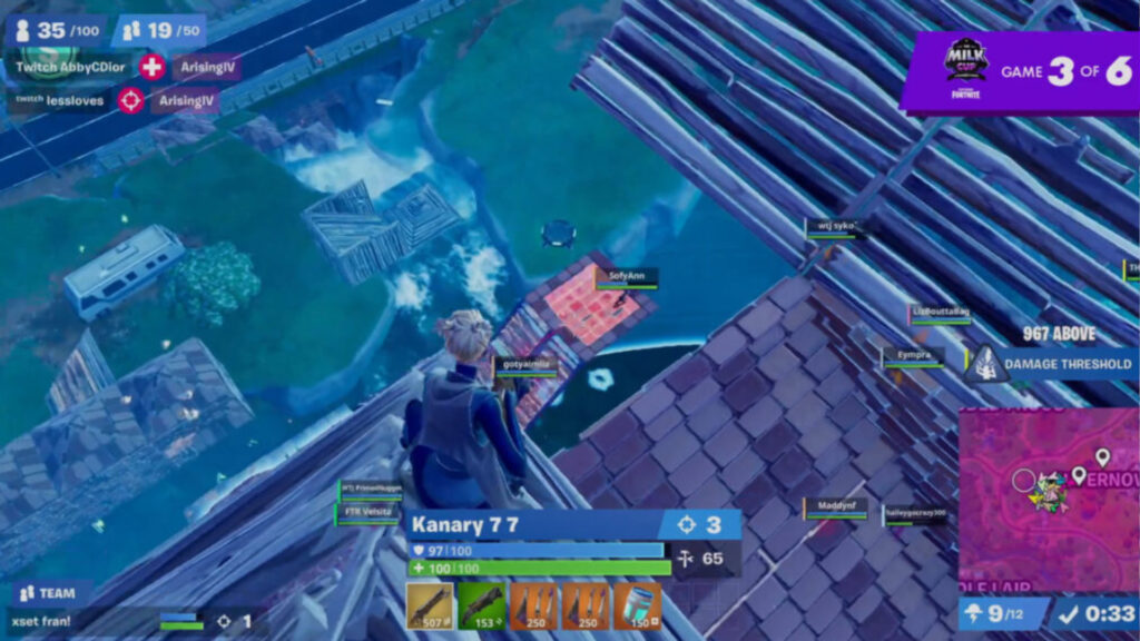 Kanary and Fraanticc and during The Milk Cup 2025 Series 2 