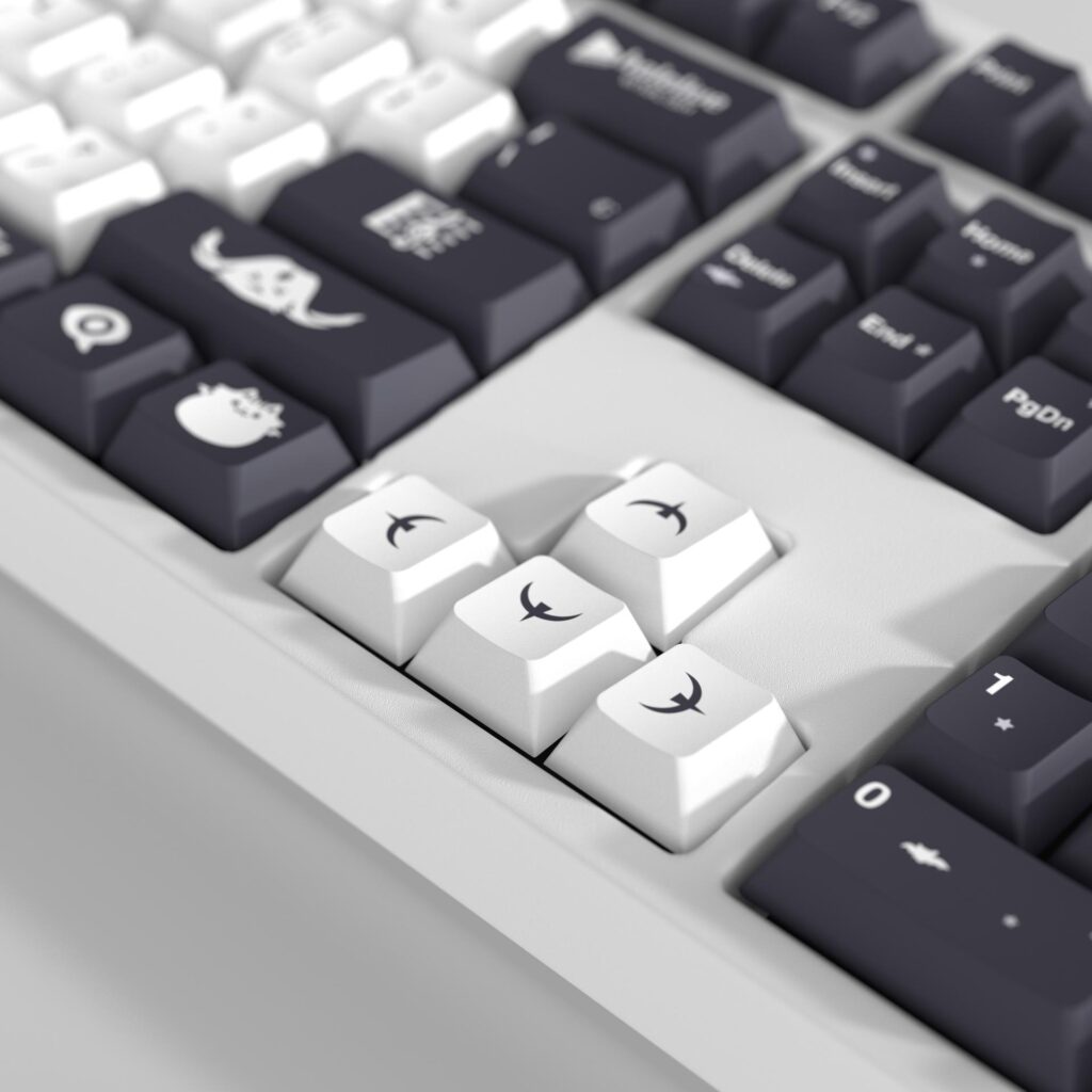 hololive English -Advent- HYTE x tokidoki keycaps (Photo via HYTE)