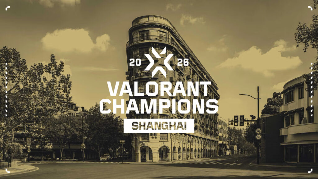 VALORANT Champions 2026 will be held in Shanghai