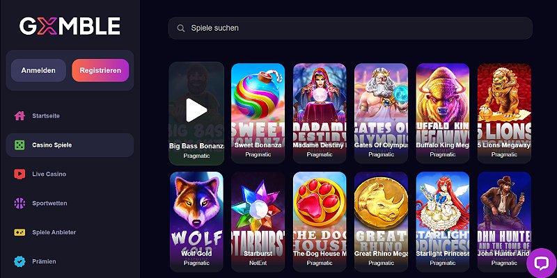 Gxmble Casino DE
