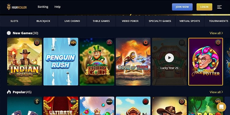 Highroller Casino US