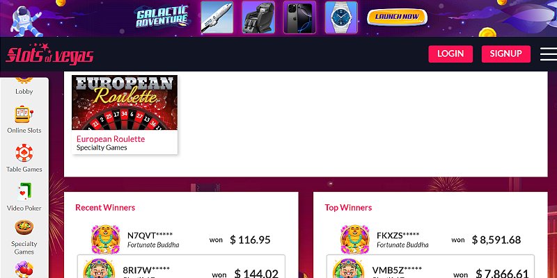 Slots of Vegas Casino US - Roulette