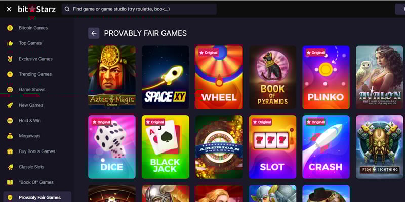 Provably Fair Games