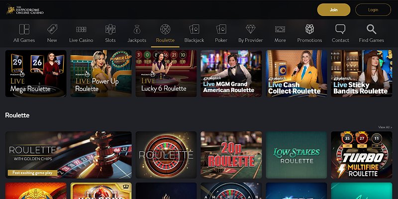 Hippodrome Casino UK - Roulette