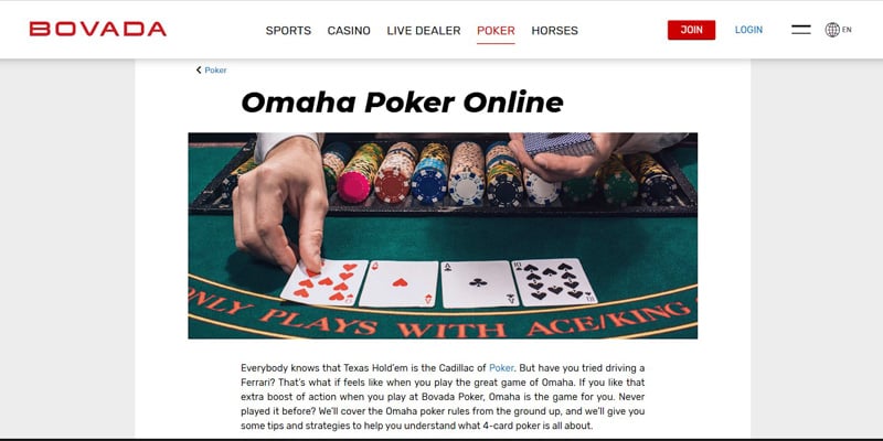 Bovada Omaha