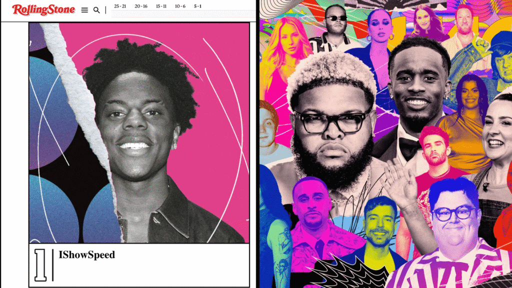 IShowSpeed goes global: Rolling Stone’s Most Influential Creator of 2025