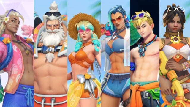 All Overwatch 2 Poolside skins and how to unlock them