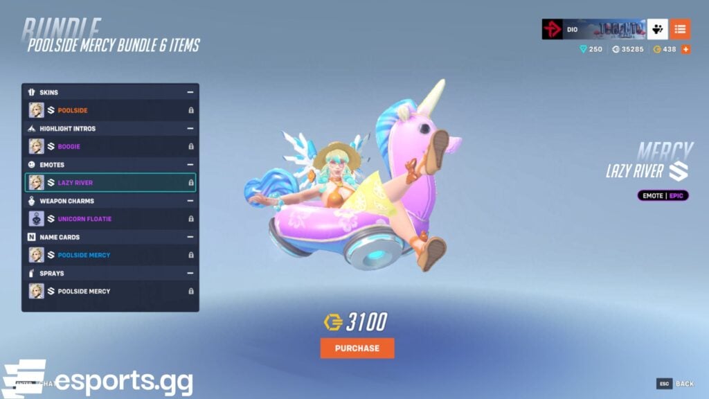 mercy beach skin
