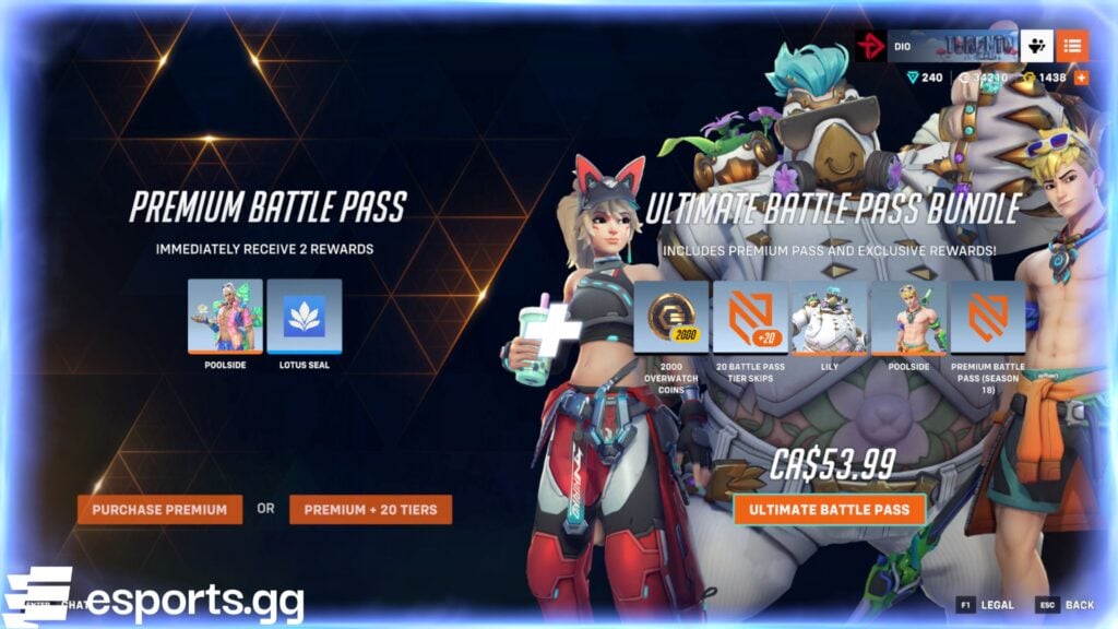 Overwatch 2 Season 18 Battle Pass 