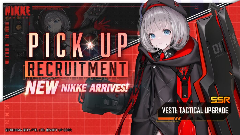 Pick up Recruitment banner Vesti Tactical Upgrade