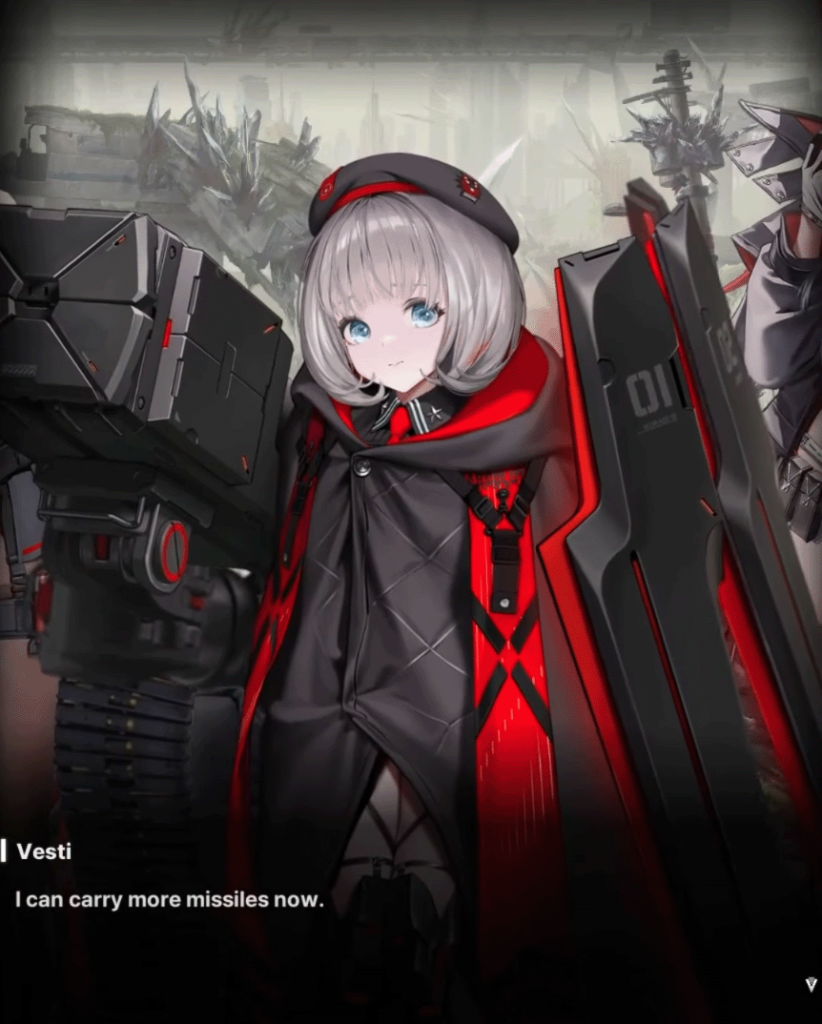 Vesti Tactical Upgrade in NIKKE