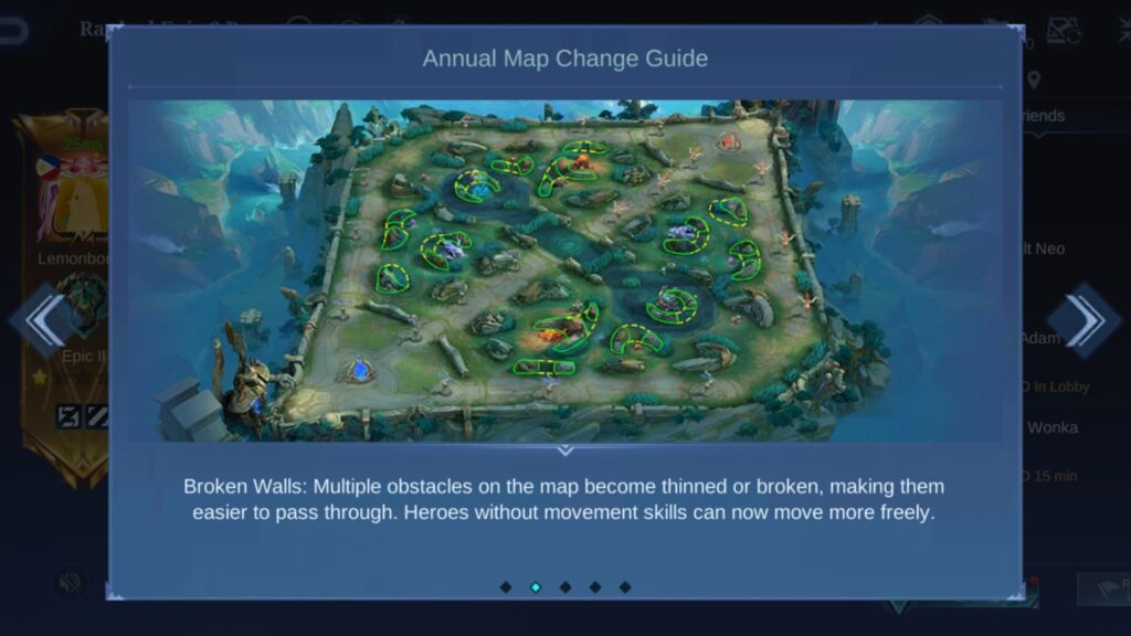 All New MLBB Project NEXT Maps Explained - Broken Walls