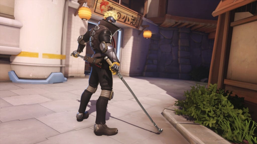 The Skull Genji skin in Overwatch 2