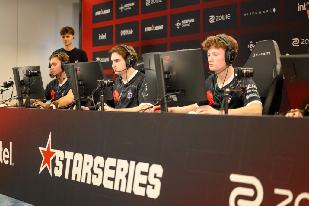 The CS2 esports team OG at the event StarLadder StarSeries Fall 2025 - photo.