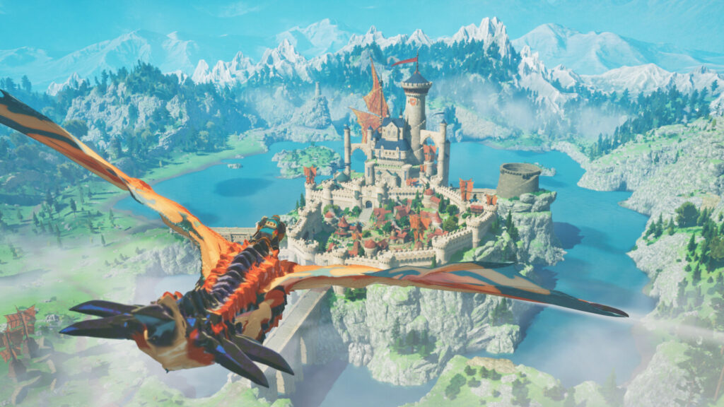 Monster Hunter Stories 3 Twisted Reflection flying