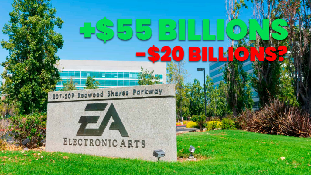 EA’s acquisition for $55 billion means they are now $20 billion in debt