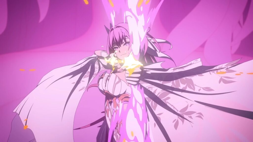 Elysia in a Honkai Impact 3rd animated short (Image via HoYoverse)