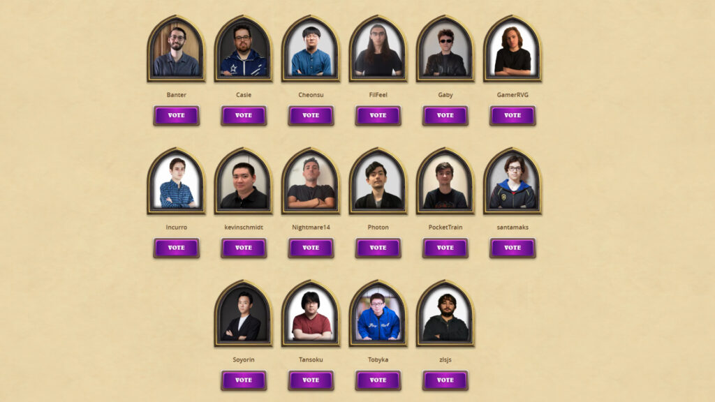 Masters Tour Summer Championship players