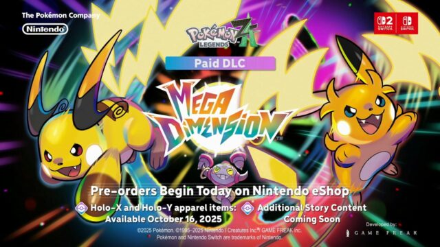 New Pokémon Legends: Z-A DLC announced alongside a brand new Pokémon game