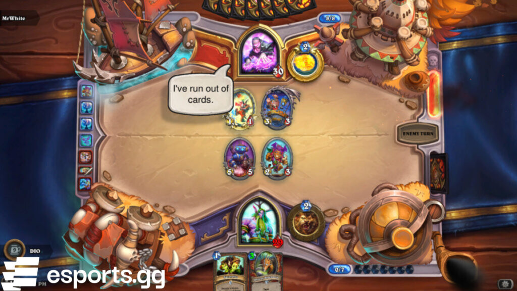 Pick a Hand, Any Hand Tavern Brawl gameplay