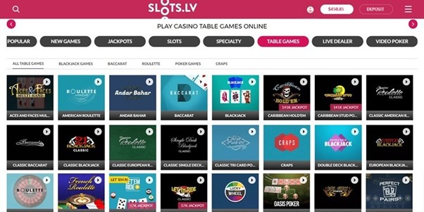 Slots.lv Casino USA - Roulette
