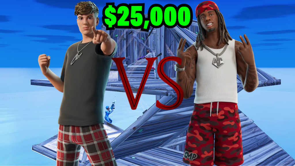 Kai Cenat loses $25K Fortnite 1v1 to Clix despite having a 99-kill lead