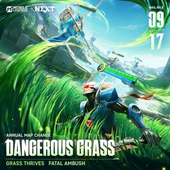 MLBB New Map - Dangerous Grass