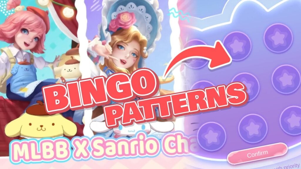 MLBB x Sanrio 2025 rerun event: List of bingo patterns