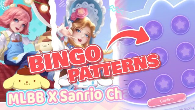 MLBB x Sanrio 2025 rerun event: List of bingo patterns