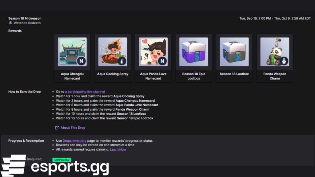 The new Overwatch 2 Twitch Drops feature Wuyang 