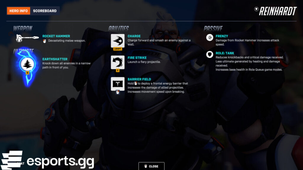 Mirrorwatch Reinhardt (Screenshot via esports.gg)