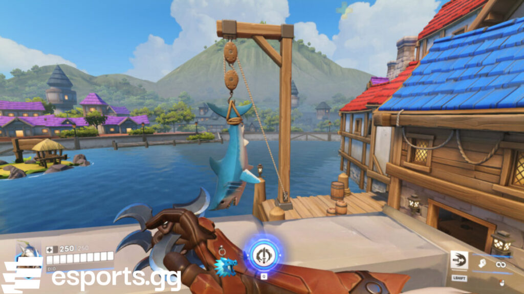 Use Genji's ultimate to fully heal yourself