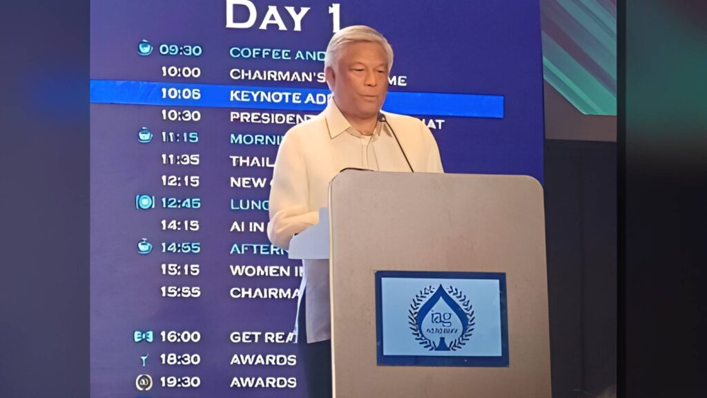 PAGCOR Chairman Alejandro Tengco, the official who urges stricter iGaming rules in the Philippines