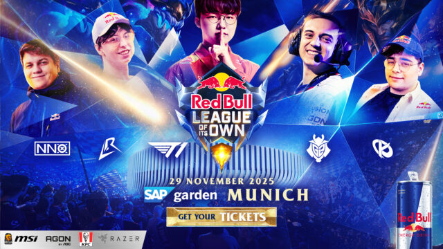 Red Bull League of Its Own heads to Munich with T1, best of EU