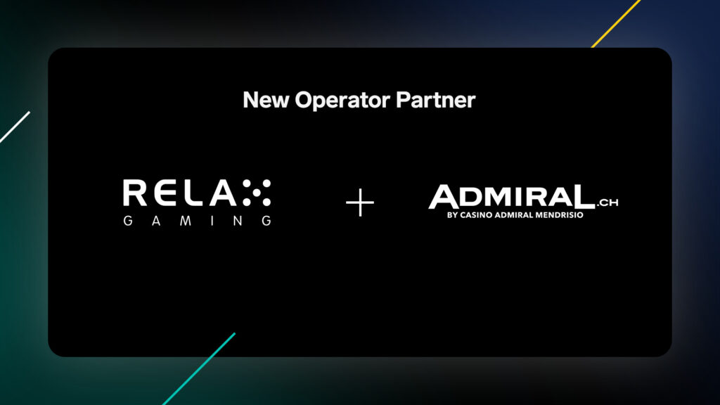 Relax Gaming expands Switzerland presence with Admiral.ch partnership