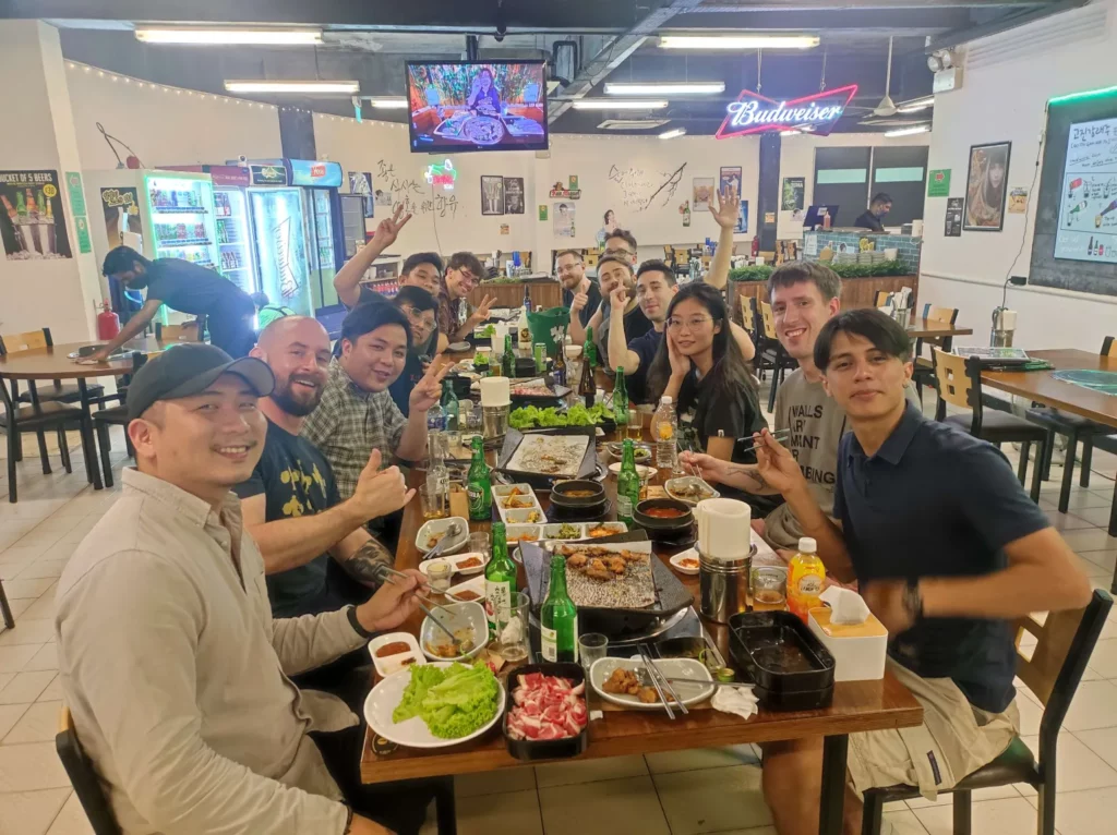 Crimson Witness meet-up at TI11 in Singapoore