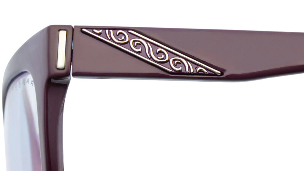 Close-up of the glasses