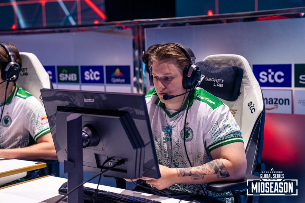 Wxltzy of Team Falcons at EWC 2025 (Image via EA's ALGS Smugmug)
