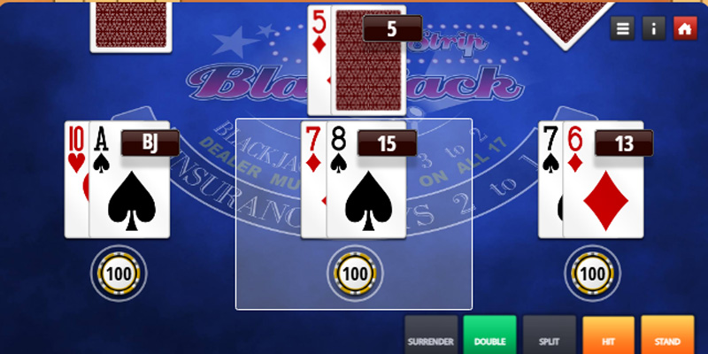 Vegas Strip Blackjack