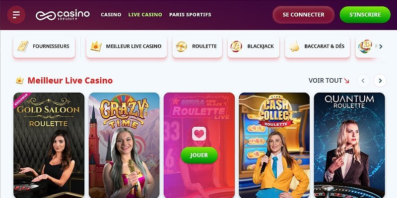 Casino Infinity Casino FR
