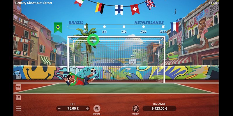 Casinonic Casino AU - Penalty Shoot-Out Street