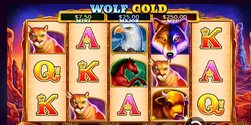 Kingmaker Casino AU - Wolf Gold