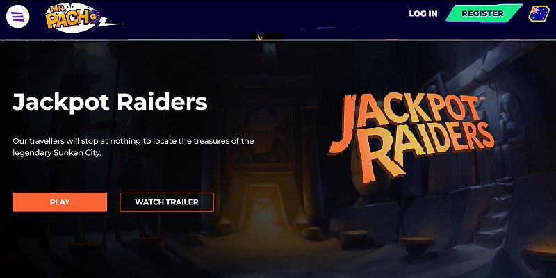 Mr Pacho Casino AU - Jackpot Raiders