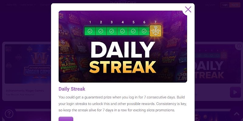 Jackpot City Daily Promotions