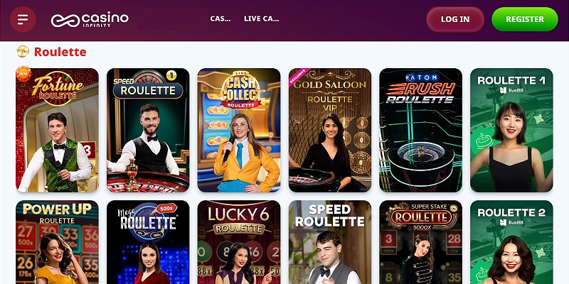 Casino Infinity Casino CA - Roulette