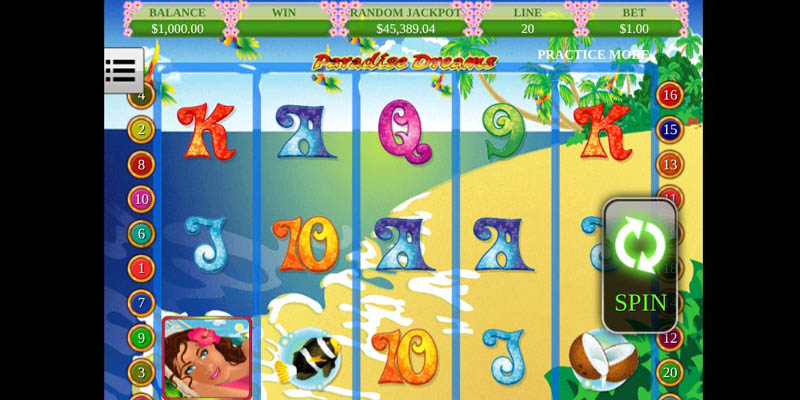 Progressive Jackpot Slots - Paradise Dreams