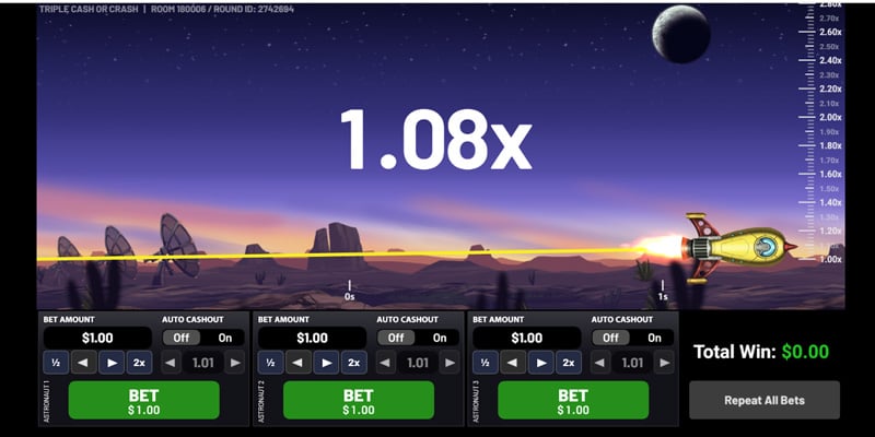 Triple Cash or Crash